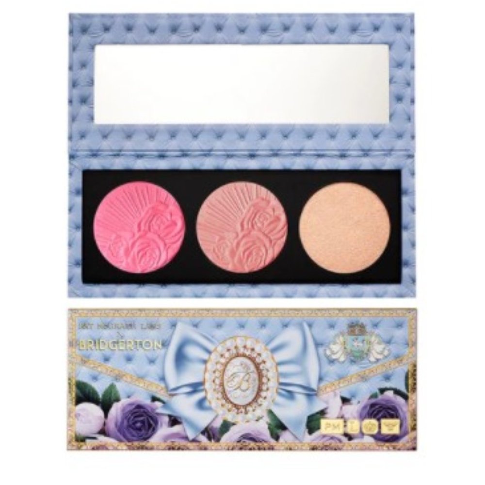Pat McGrath Labs x Bridgerton DIVINE BLUSH + GLOW TRIO: LOVE AT FIRST BLUSH